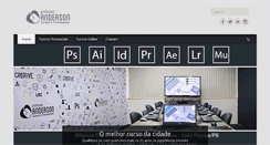 Desktop Screenshot of andersoncursos.com